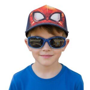 Marvel Avengers Spider-Man Boy Adjustable Baseball Hat Cap (One Size Fits Most)